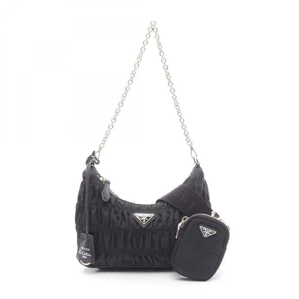 Prada Re Edition Beige Shoulder Bag
